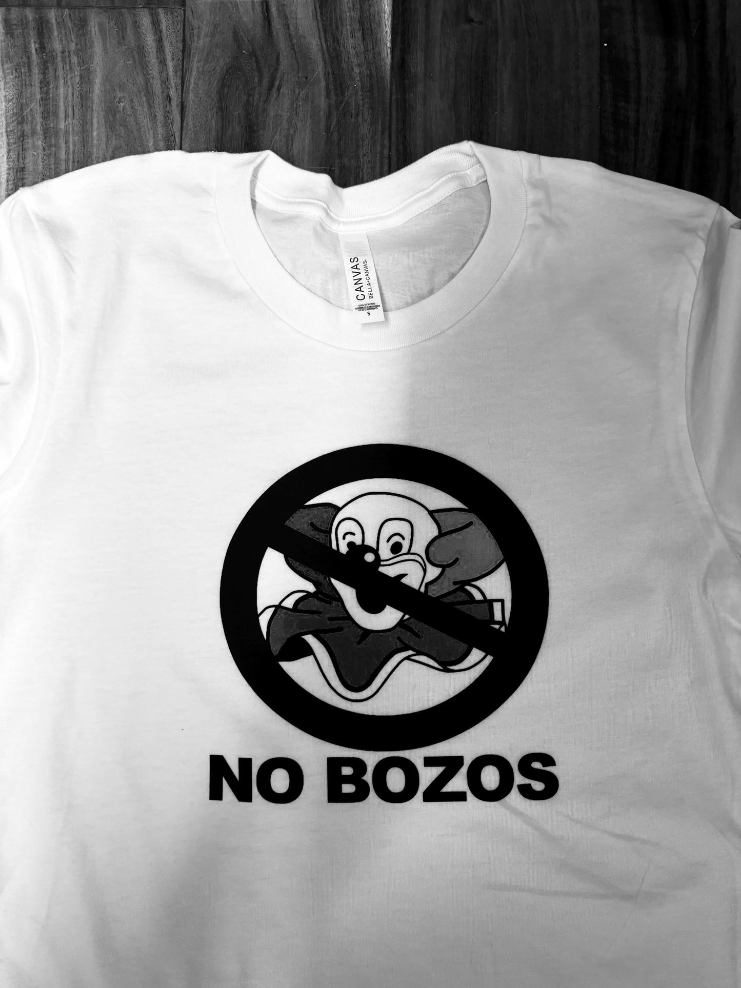 Eddie Van Halen worn "No Bozos" T Shirt