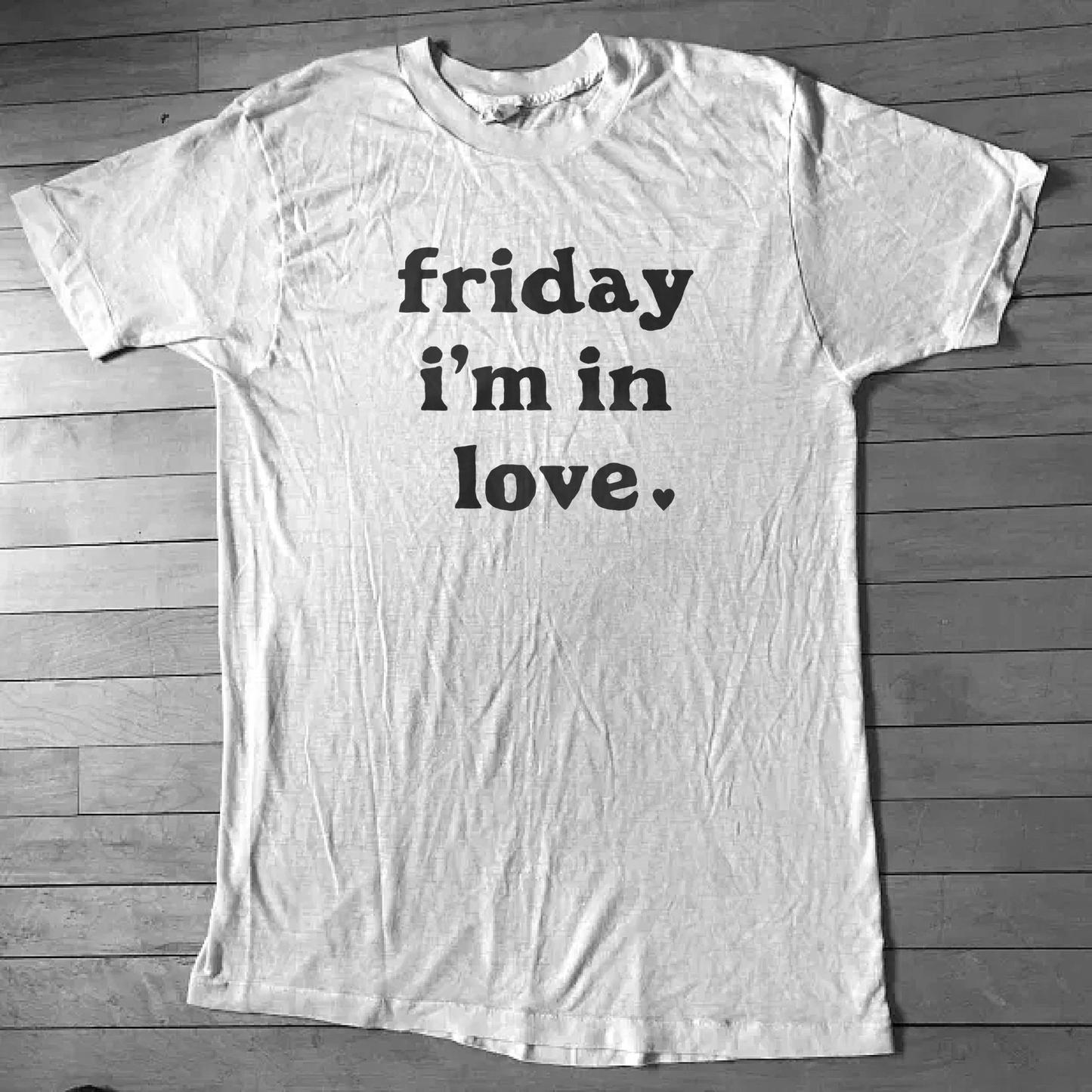Friday I'm in Love/The Cure T Shirt