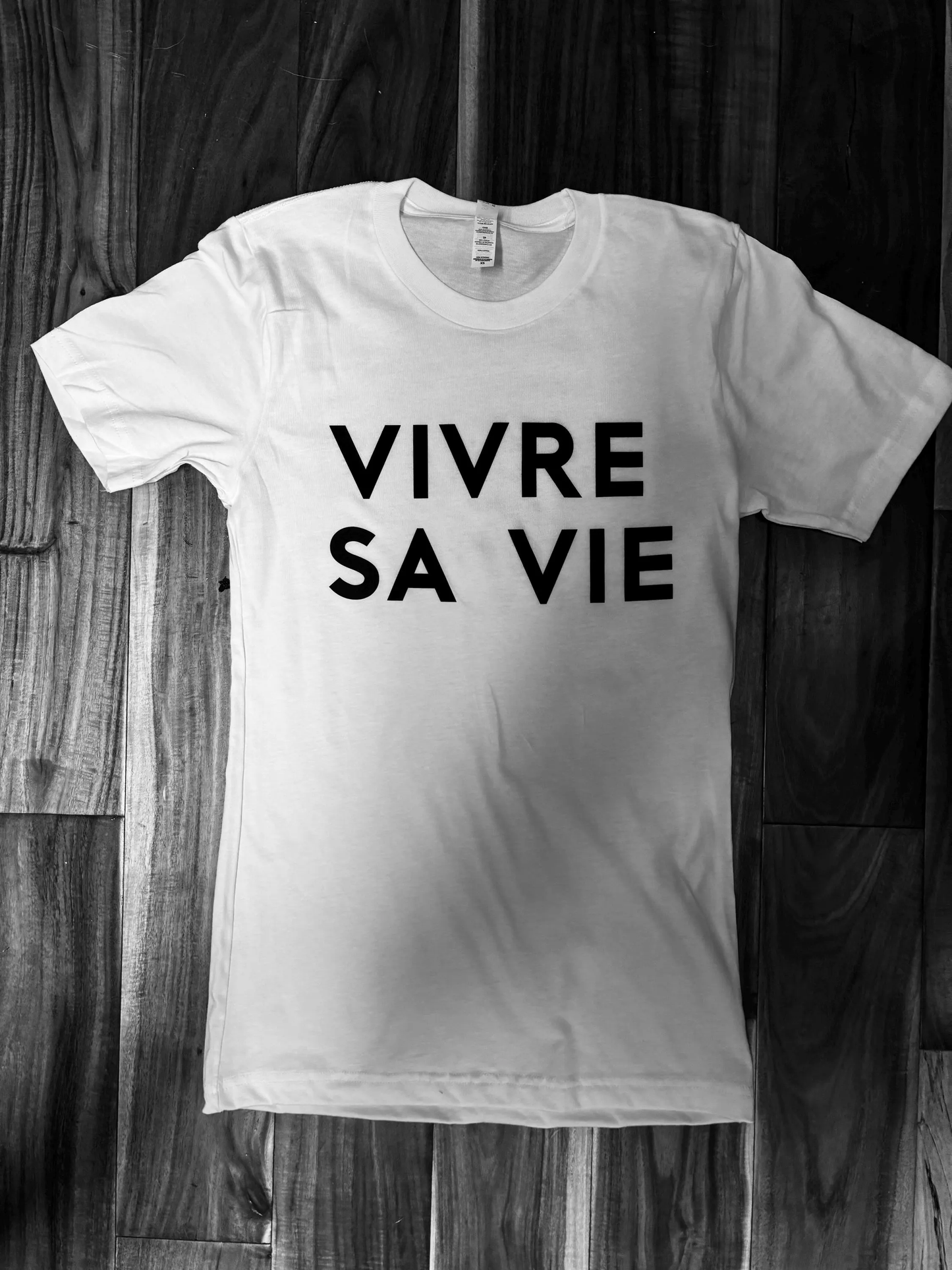 Live your Life French T Shirt