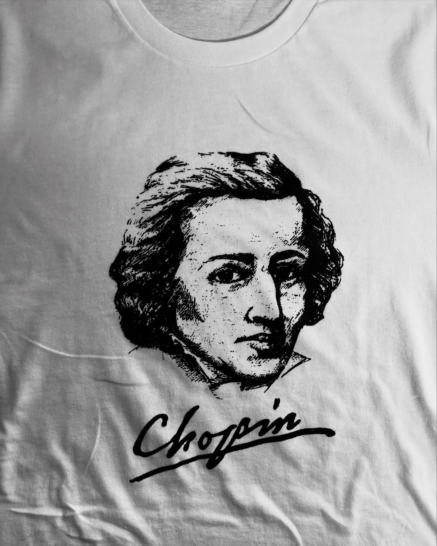 Chopin Face T shirt