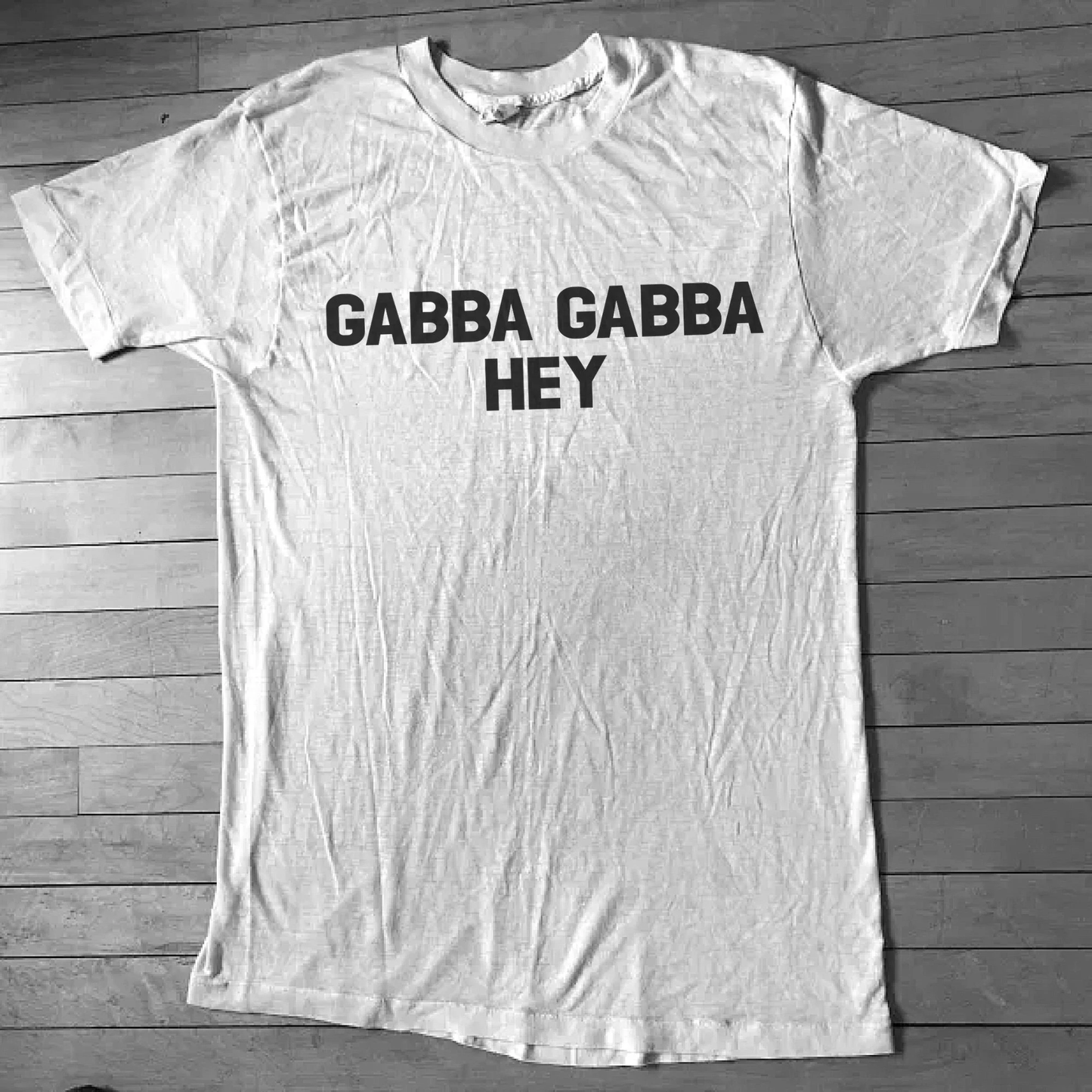 Morrissey "Gabba Gabba Hey" T shirt as Worn by