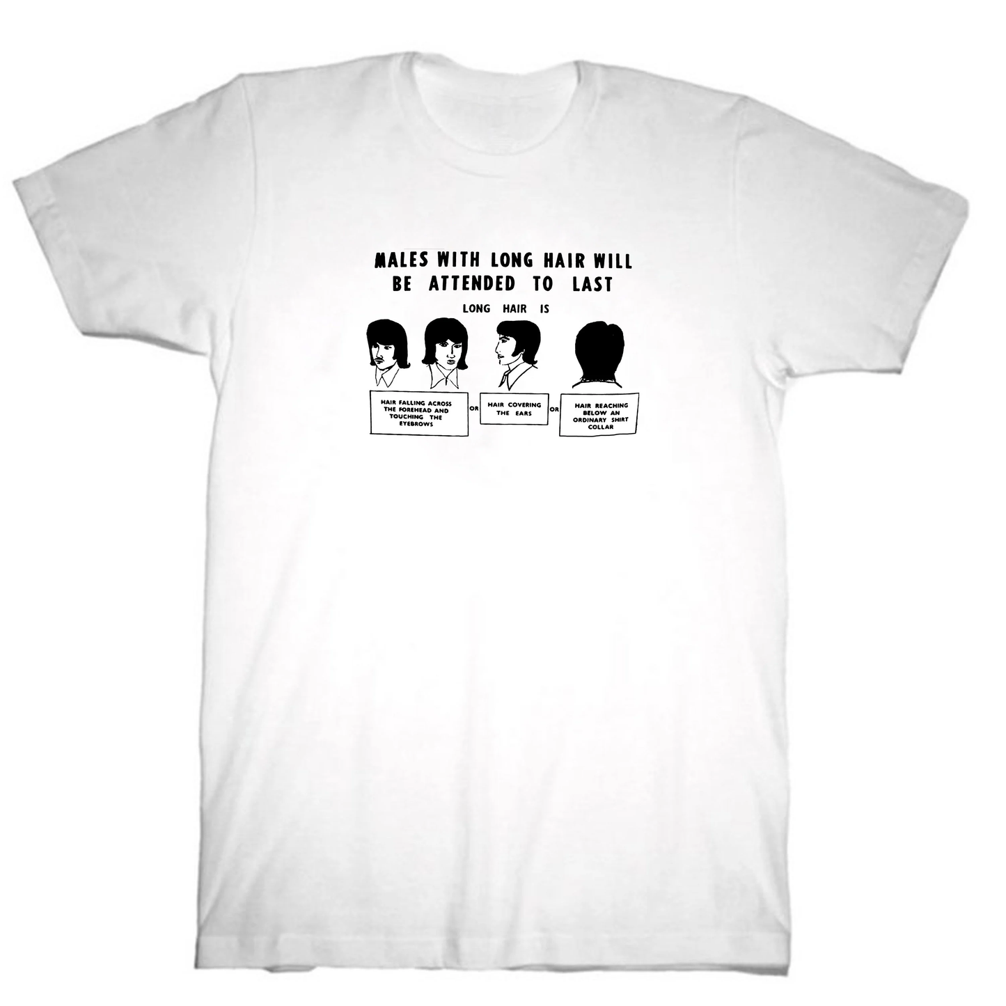 Vintage 50's Haircut t shirt