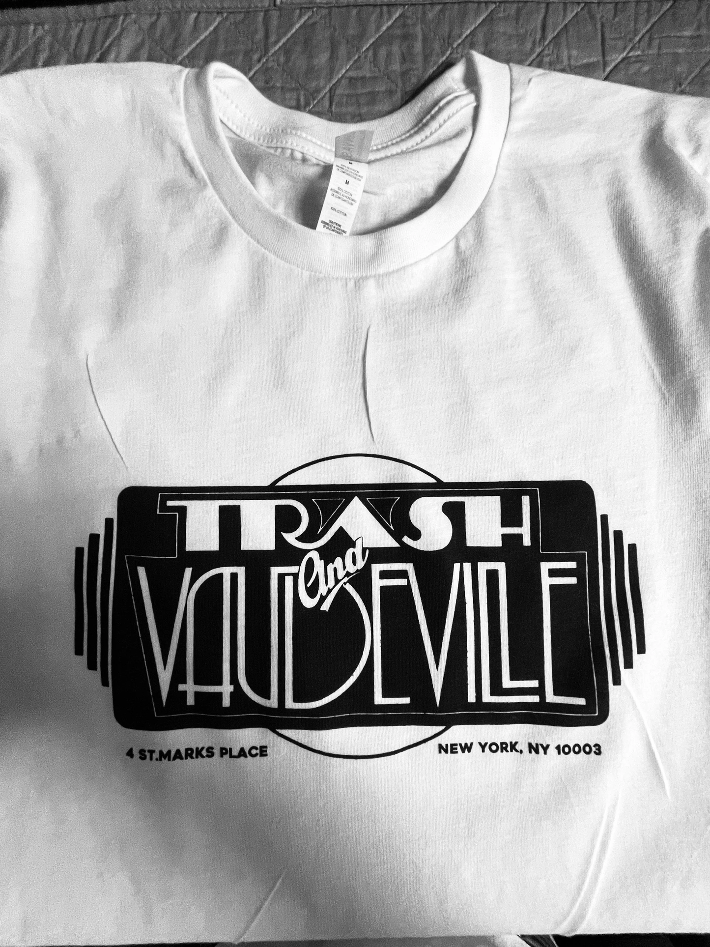 Trash & Vaudeville  New York City Vintage Sign T Shirt