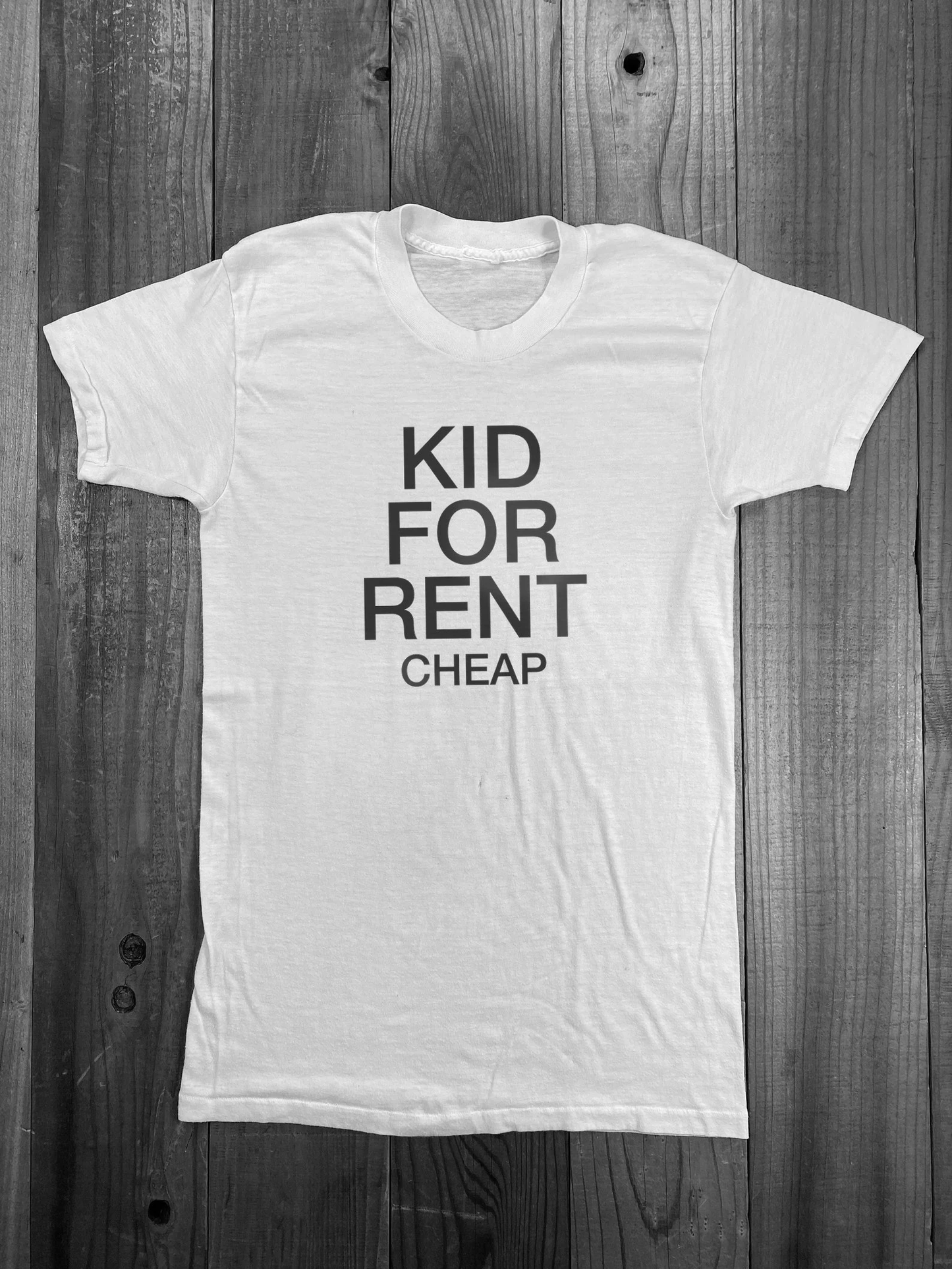 Kid for rent Cheap/Pretenders/Chrissie Hynde Worn T Shirt