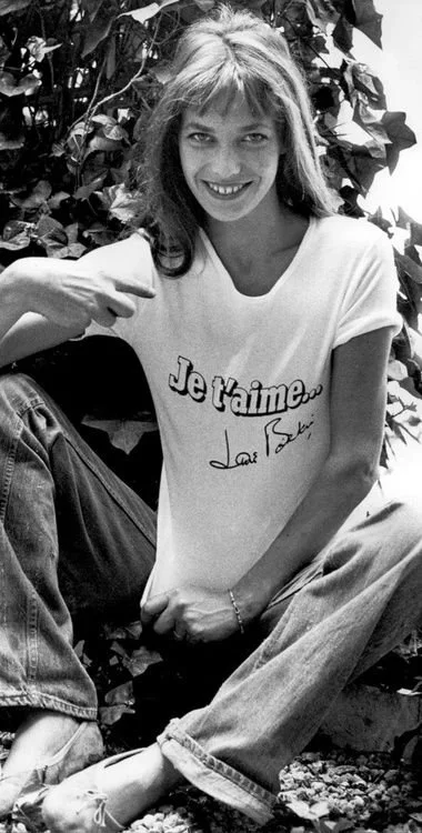 Je t'aime Jane Birkin T shirt