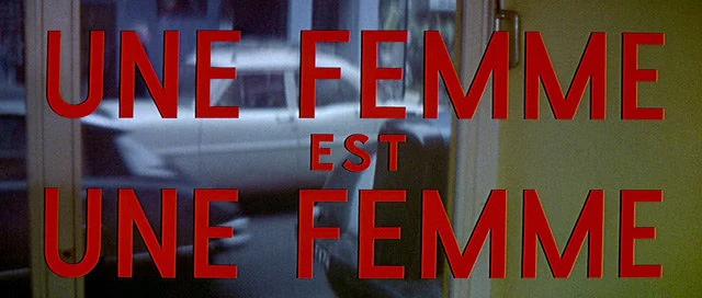 A woman is a woman French new wave T shirt /Une Femme est Une Femme
