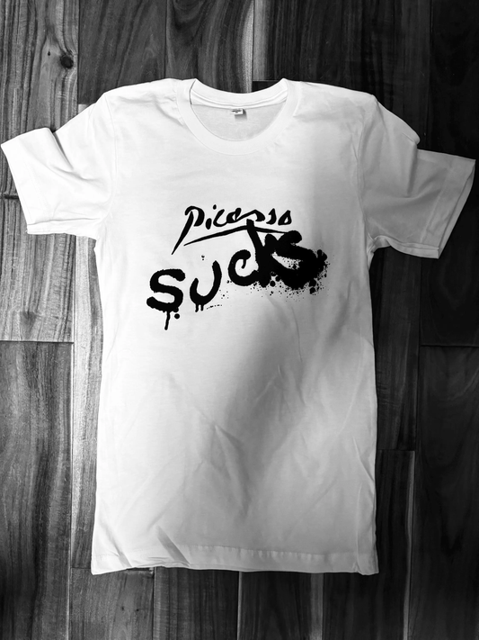 Picasso sucks Vintage Style T shirt