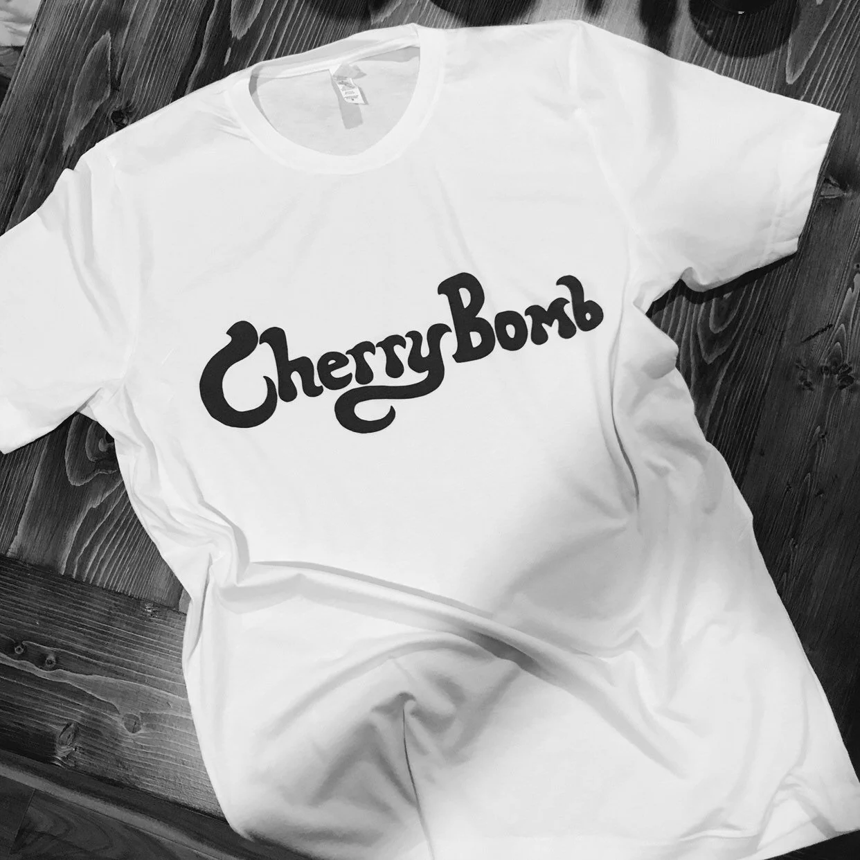 Joan Jett/ Runaways inspired "Cherry Bomb" T Shirt
