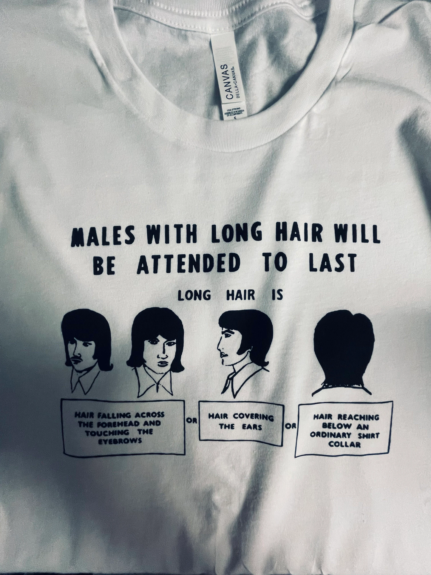 Vintage 50's Haircut t shirt