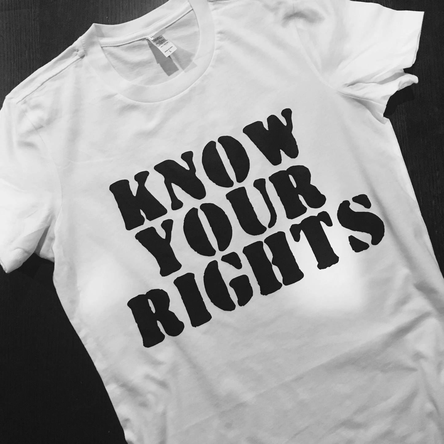The Clash "Know your Rights" Punk T shirt