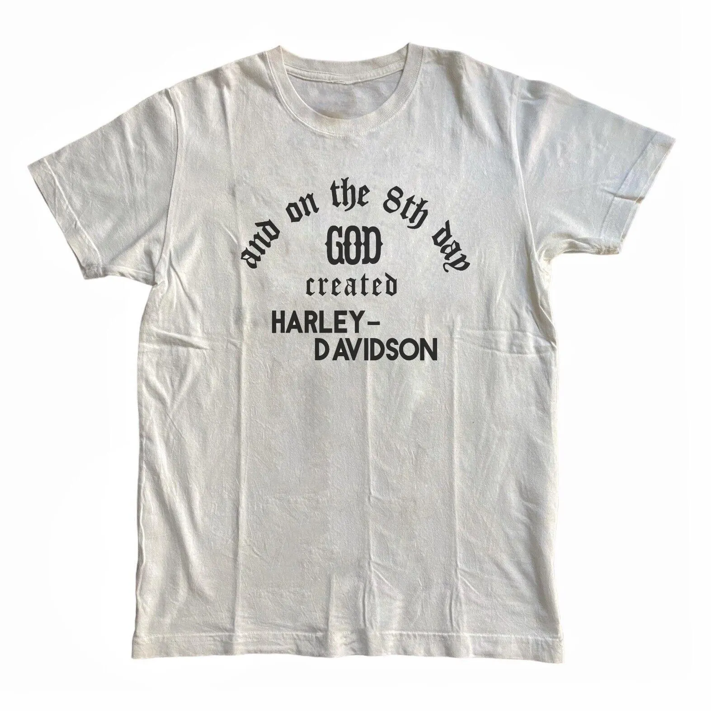 Vintage Harley Davidson 70s redesigned T shirt