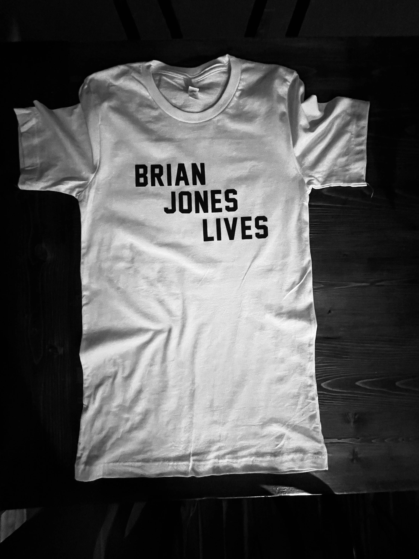 Brian Jones Lives T shirt as worn by The Patti Smith Group/Ivan
