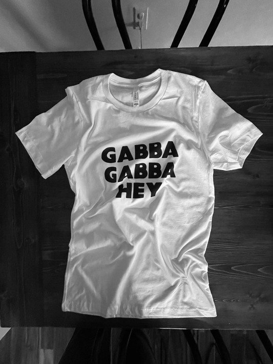 Ramones "Gabba Gabba Hey" T Shirt