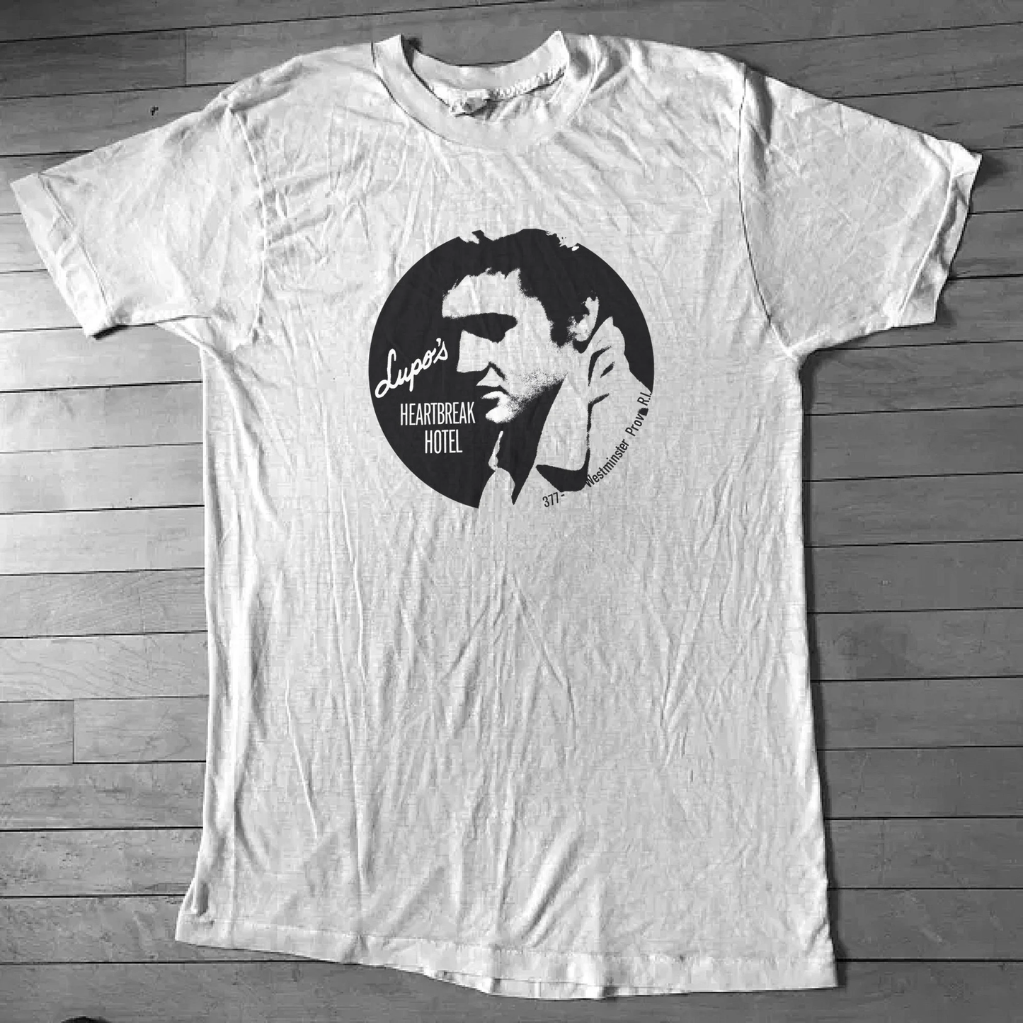 Elvis Presley T Shirt as worn by Joe Strummer/Clash/Punk Rock